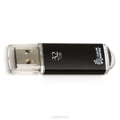 Лот: 8527629. Фото: 1. Флешка Smart Buy 32GB V-Cut Black. USB-флеш карты