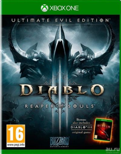 Лот: 9047654. Фото: 1. Diablo 3 : reaper of souls Xbox... Игры для консолей