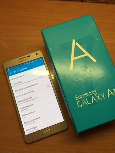 Лот: 12463537. Фото: 1. Смартфон Samsung Galaxy A7 (2016... Смартфоны