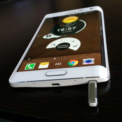 Лот: 7649276. Фото: 1. Samsung Galaxy Note 4 n915w8 32... Смартфоны