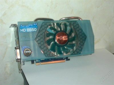 Лот: 2909817. Фото: 1. HIS Radeon HD 6850 820Mhz PCI-E... Видеокарты