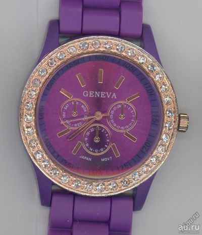Лот: 8791886. Фото: 1. Часы женские Geneva с силиконовым... Другие наручные часы