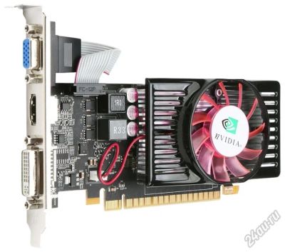 Лот: 5579498. Фото: 1. Видеокарта GeForce GT630 1024mb... Видеокарты