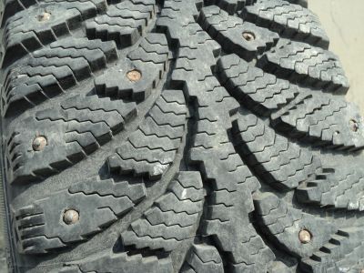 Лот: 7917796. Фото: 1. Шипованный Cordiant 195/65R15... Шины