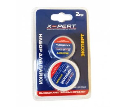 Лот: 24566853. Фото: 1. Набор для пайки X-Pert 2в1 припой... Расходные материалы, сменные насадки