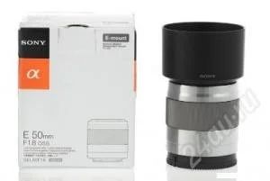 Лот: 2352988. Фото: 1. Sony SEL-50F18 OSS 50/1.8 для... Объективы