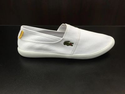 Лот: 7843715. Фото: 1. Слипоны Lacoste белые. Кеды, кроссовки, слипоны