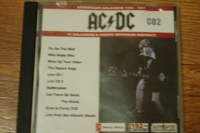 Лот: 21450429. Фото: 1. Аудио МР3 AC/DC CD-2. Аудиозаписи