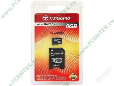 Лот: 586247. Фото: 1. Карта памяти MicroSd/SDHC 8Gb... Карты памяти