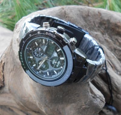 Лот: 4218391. Фото: 1. Армейские часы из оружейной стали... Оригинальные наручные часы