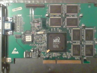 Лот: 6614554. Фото: 1. Видеокарта 3DFX Voodoo3 16mb AGP. Видеокарты