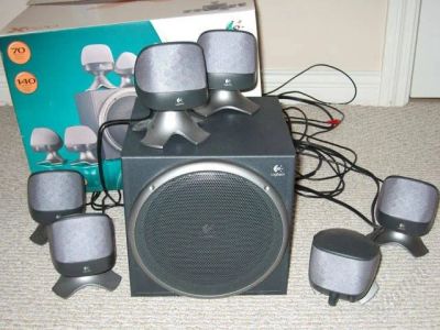 Лот: 1778952. Фото: 1. акустика комп. Logitech X-620. Активные акустические системы