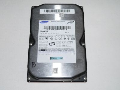 Лот: 17577718. Фото: 1. Неисправный IDE 80Gb Samsung SP0802N. Жёсткие диски