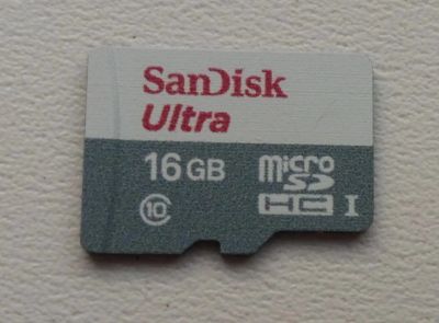 Лот: 10983600. Фото: 1. Карта памяти Micro SD SanDisk... Карты памяти