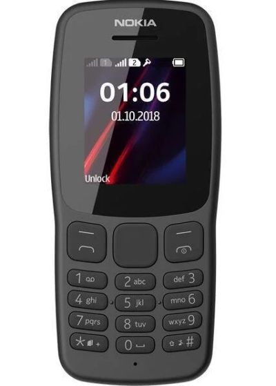 Лот: 17976756. Фото: 1. Сотовый телефон Nokia 106 new... Кнопочные мобильные телефоны