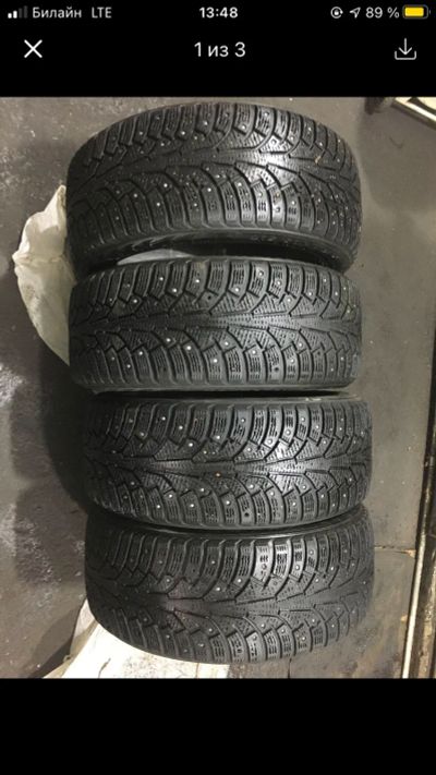 Лот: 18152047. Фото: 1. R17 215 50 Nokian Hakkapellita... Шины