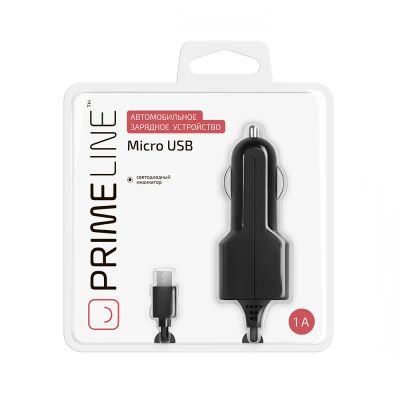 Лот: 7198819. Фото: 1. Prime line Автомобильное З/У USB... Зарядные устройства, блоки питания, адаптеры сетевые для смартфонов
