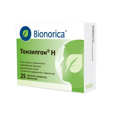 Лот: 25538517. Фото: 1. Тонзилгон Н таб.п о №25. Лекарства