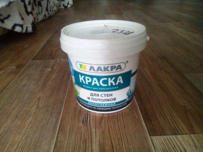Лот: 6064387. Фото: 1. Краска в\д 1.3кг. Краски, лаки, растворитель