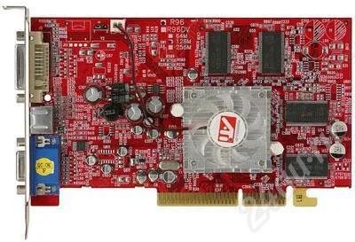 Лот: 355512. Фото: 1. Видеокарта AGP radeon 9600 pro. Видеокарты