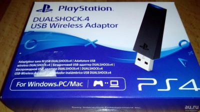 Лот: 9725337. Фото: 1. PlayStation 4 беспроводной USB-адаптер... Аксессуары, геймпады