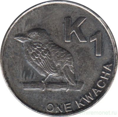 Лот: 18859449. Фото: 1. Замбия 1 квача 2014. Африка