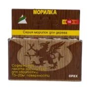 Лот: 21233934. Фото: 1. Морилка АНЛЕС для дерева 10г ОРЕХ... Краски, лаки, растворитель