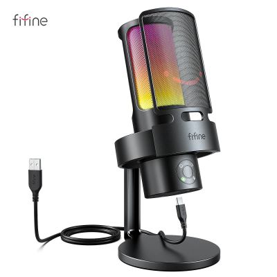 Лот: 20544888. Фото: 1. Fifine Ampligame A8 PLUS микрофон. Микрофоны