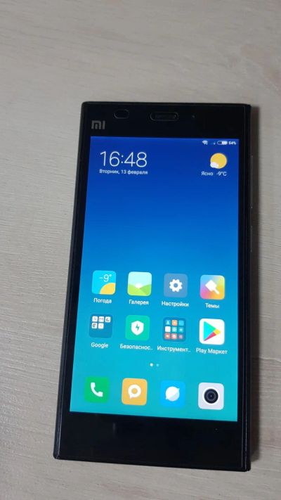 Лот: 11033262. Фото: 1. Xiaomi MI3 64gb. Смартфоны