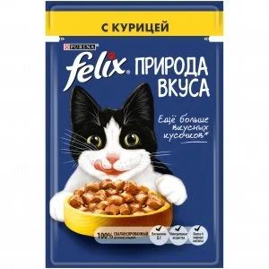 Лот: 16212700. Фото: 1. Феликс 85г ПВ курица в соусе... Корма