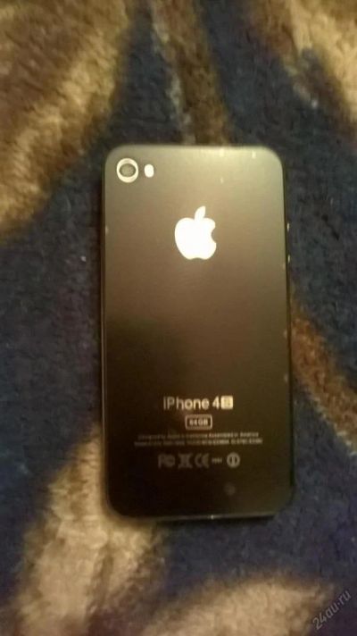 Лот: 7724419. Фото: 1. iPhone 4s,Black 16 GB читайте... Смартфоны