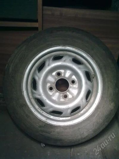 Лот: 964773. Фото: 1. Диск штамповка R14 4x114 с резиной... Диски