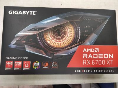Лот: 17472720. Фото: 1. Gigabyte gv-r67xt gaming oc -... Видеокарты