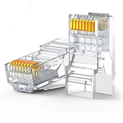 Лот: 25415636. Фото: 1. Коннектор RJ45 UGREEN NW120 (60558... Шлейфы, кабели, переходники