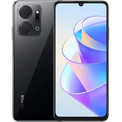 Лот: 22220317. Фото: 1. Смартфон HONOR X7a 128GB Полночный... Смартфоны