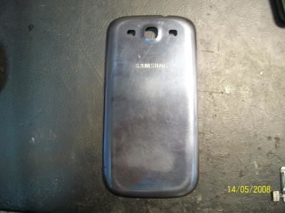 Лот: 5845633. Фото: 1. Задняя крышка Samsung i9300 (Metallic... Корпуса, клавиатуры, кнопки