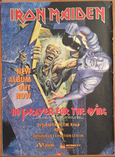 Лот: 17870060. Фото: 1. Плакат "Iron Maiden", "Steve Vai... Открытки, конверты