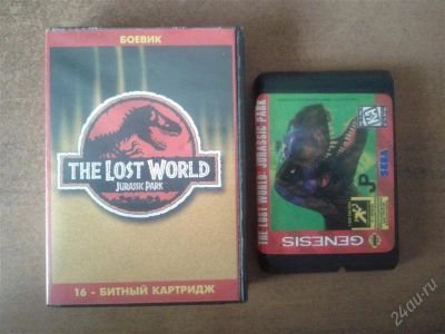 Лот: 1345034. Фото: 1. Игра от приставки Sega ,Jurassic... Другое (игровые приставки, консоли, видеоигры)