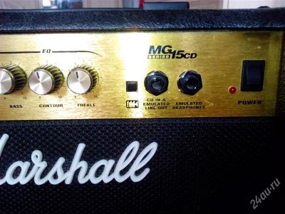 Лот: 2892836. Фото: 1. Marshall MG 15CD. Гитарные эффекты и комбоусилители