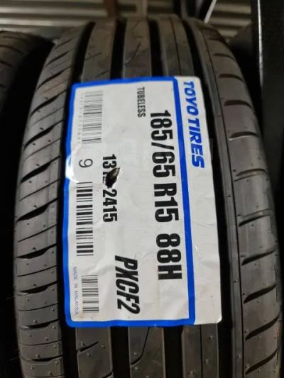 Лот: 25352416. Фото: 1. Летняя резина 185/65 R-15 "Toyo... Шины