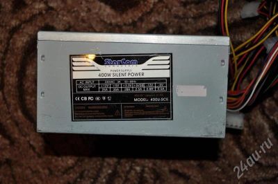 Лот: 727108. Фото: 1. блок питания starcom 400w 400u... Корпуса, блоки питания