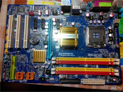 Лот: 8966740. Фото: 1. Материнская плата GigaByte GA-P35-DS3L. Материнские платы