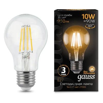 Лот: 24451441. Фото: 1. Светодиодные лампы Gauss Filament... Лампочки