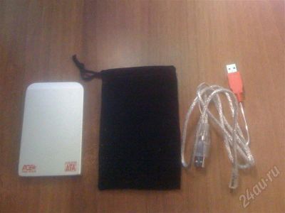 Лот: 495397. Фото: 1. Внешний HDD на 120 GB. Жёсткие диски (HDD)