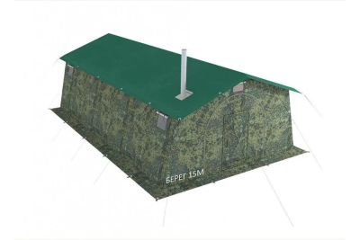Лот: 4847930. Фото: 1. Армейская палатка БЕРЕГ- 15М1... Палатки, тенты