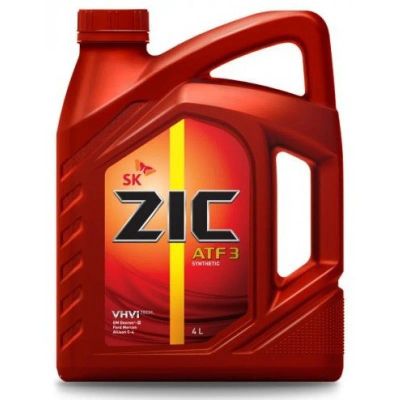 Лот: 14493172. Фото: 1. ZIC ATF 3 4L (масло трансмиссионное... Масла, жидкости