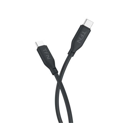 Лот: 24548981. Фото: 1. Кабель TFN 2хUSB Type С Silicone... Дата-кабели, переходники