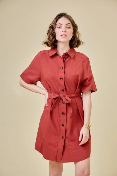 Лот: 25037523. Фото: 1. Платье-рубашка LaRedoute. Другое (одежда, обувь, галантерея)
