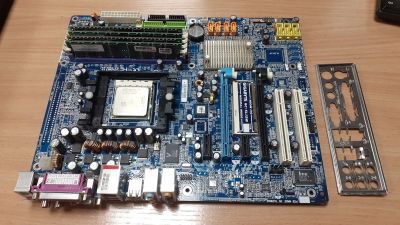 Лот: 21064613. Фото: 1. Комплект: плата Gigabyte 939 GA-K8N-SLI... Комплекты запчастей