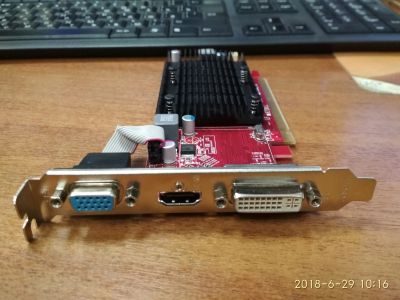 Лот: 11730814. Фото: 1. Видеокарта PowerColor Radeon AX5450... Видеокарты